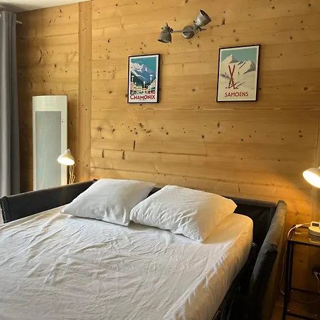 Renove Au Centre Village Avec Balcon - Fr-1-624-180 * Samoëns